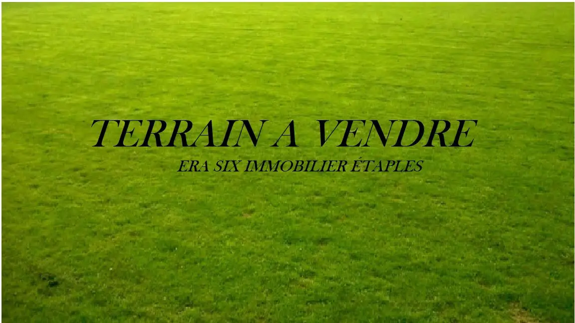 Vente terrain 1 000 m2