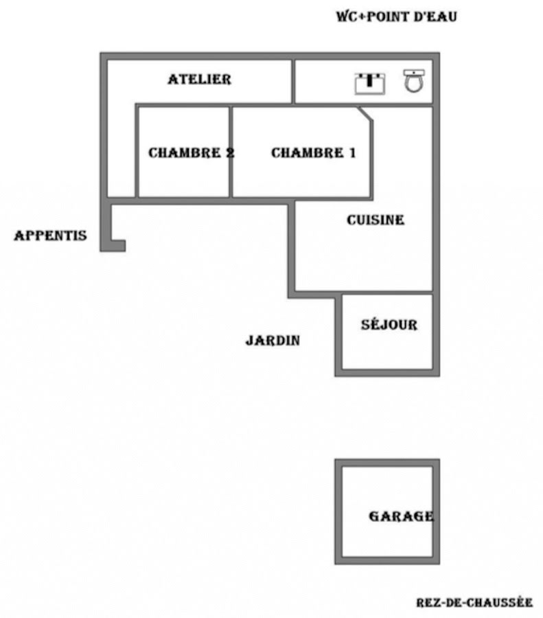Vente maison 3 pièces 38 m2