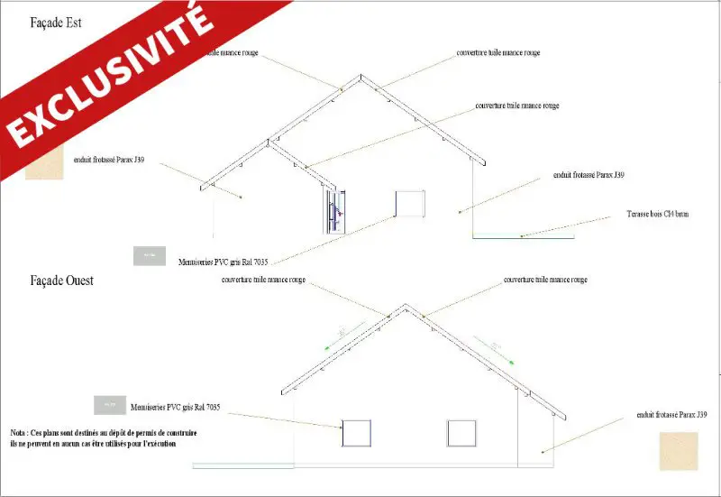 Vente terrain à bâtir 606 m2