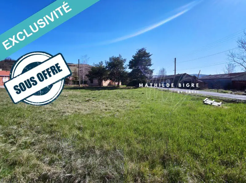 Vente terrain à bâtir 1 065 m2