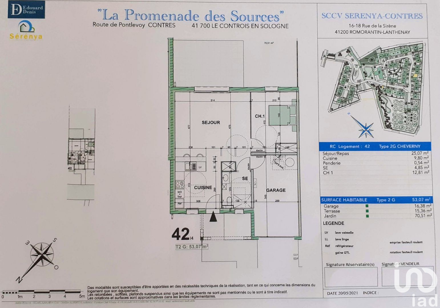 Vente maison 2 pièces 53 m2