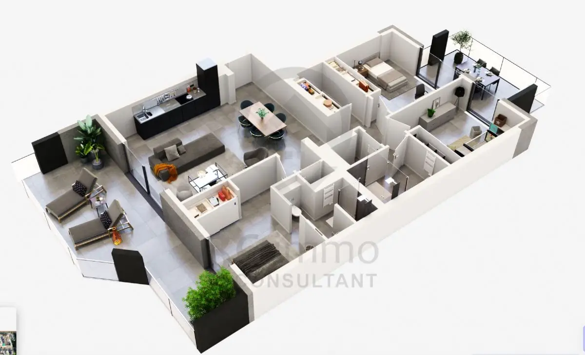 Vente appartement 4 pièces 101 m2