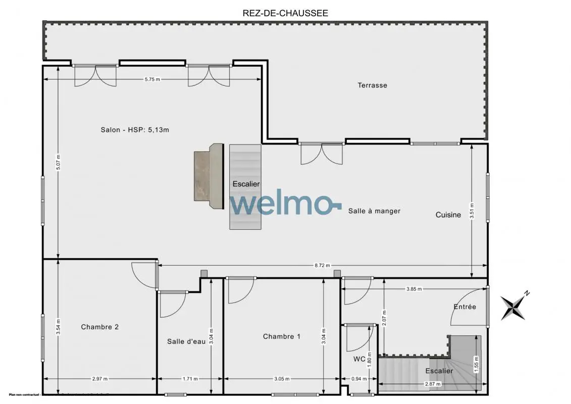 Vente appartement 10 pièces 140 m2