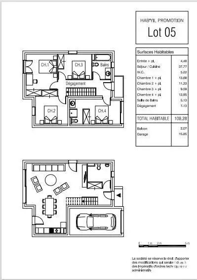 Vente maison 5 pièces 108 m2