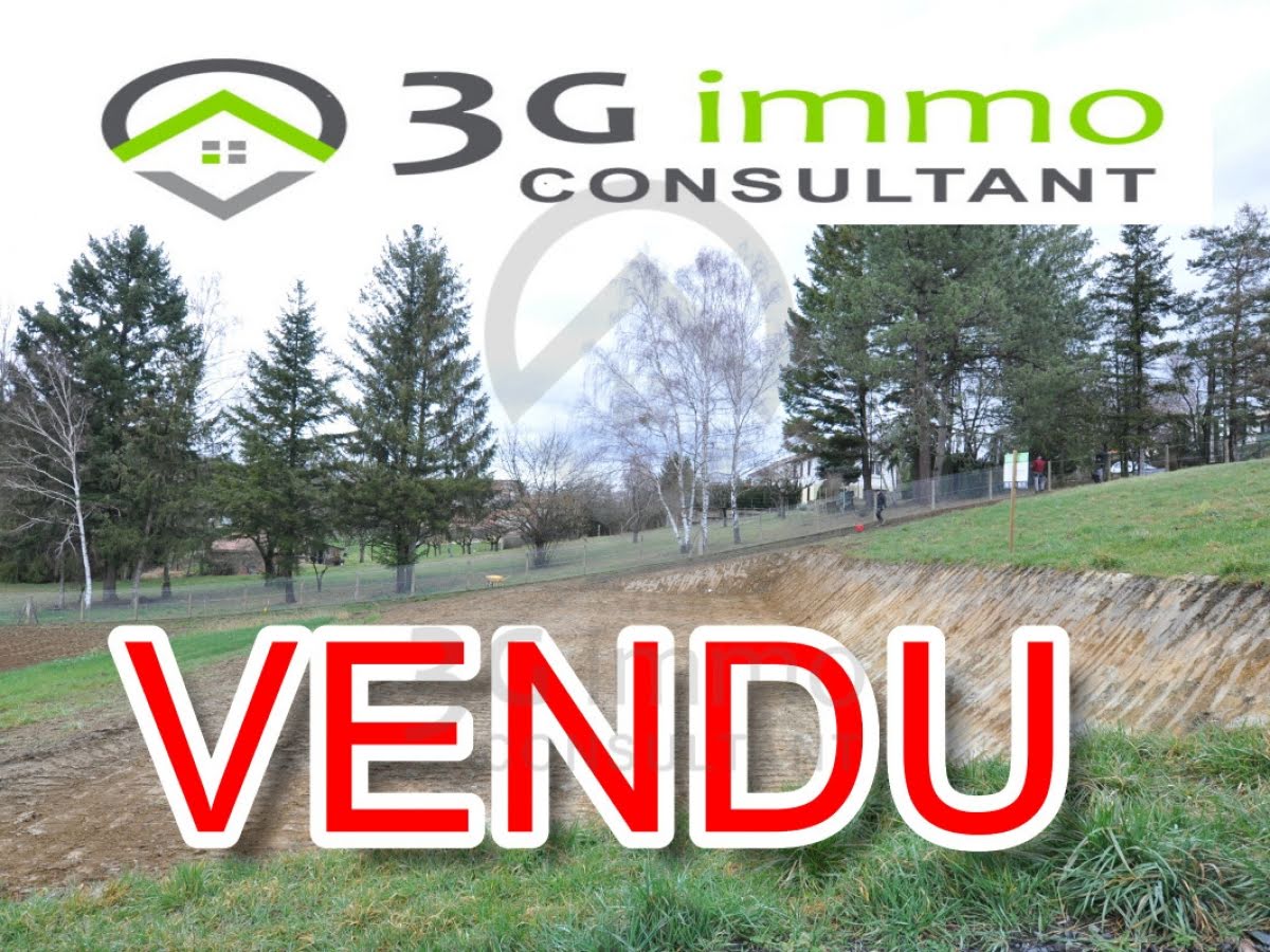 Vente terrain 900 m2