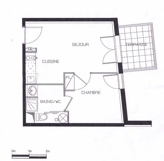 Vente appartement 2 pièces 31 m2