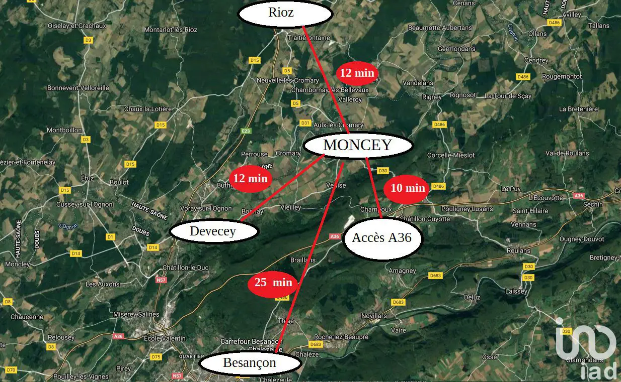 Vente terrain 832 m2