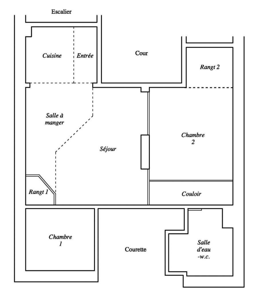 Location appartement meublé 3 pièces 79 m2