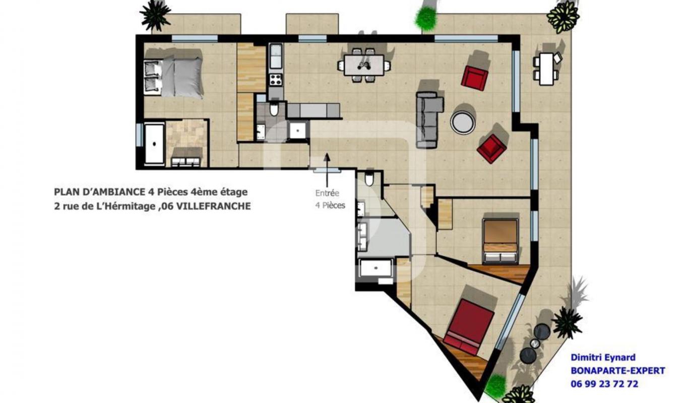 Vente appartement 4 pièces 113,25 m2