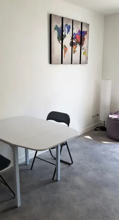 Location studio meublé 27,5 m2