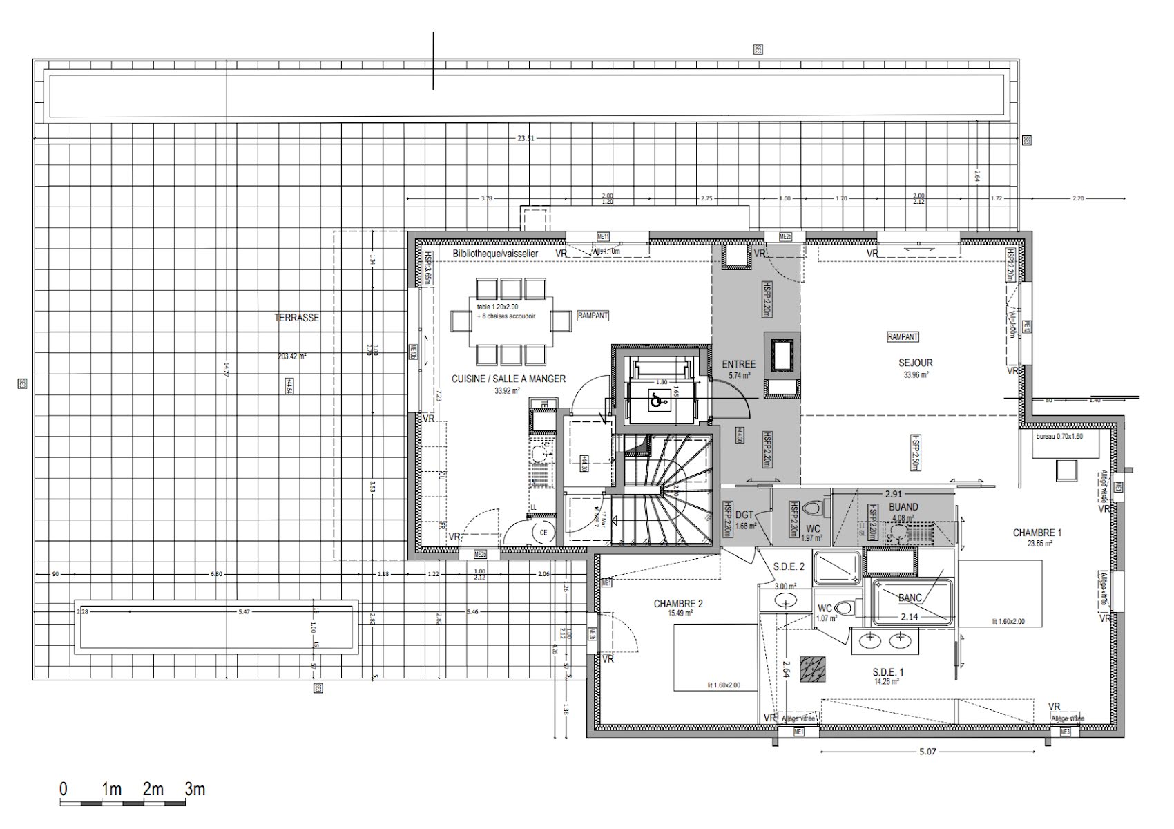 Vente appartement 5 pièces 138,02 m2