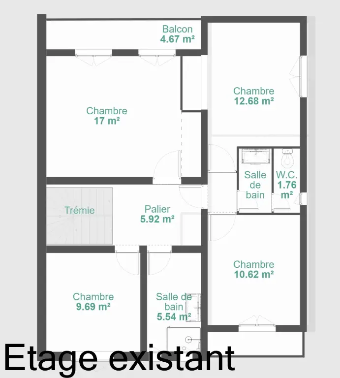 Vente maison 6 pièces 108 m2
