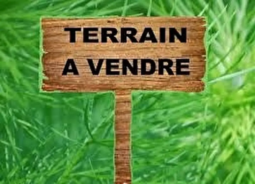 Vente terrain 1 000 m2