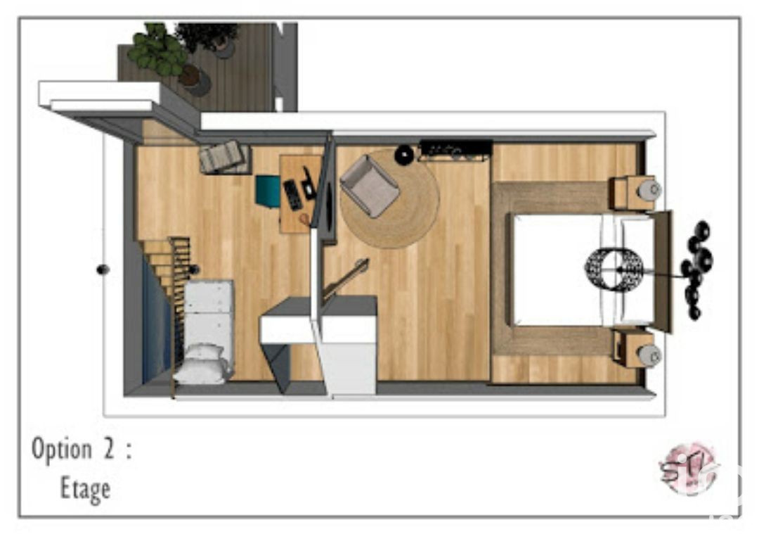 Vente maison 1 pièce 35 m2