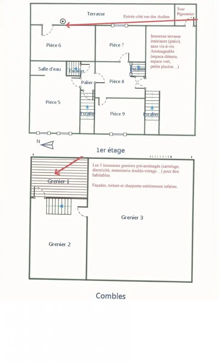 Vente maison 12 pièces 600 m2