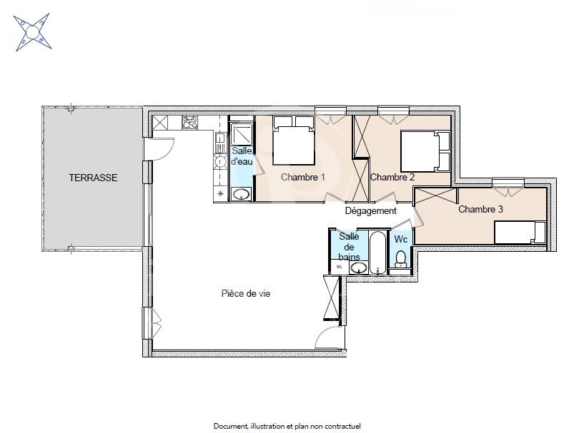 Vente appartement 4 pièces 92,73 m2