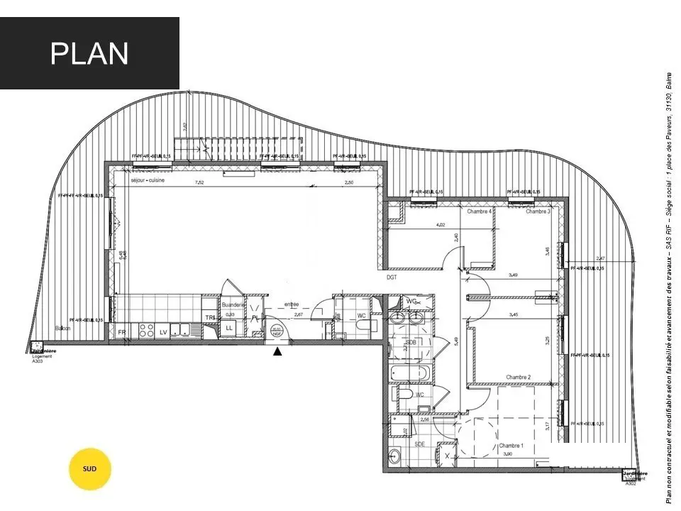 Vente appartement 5 pièces 125 m2