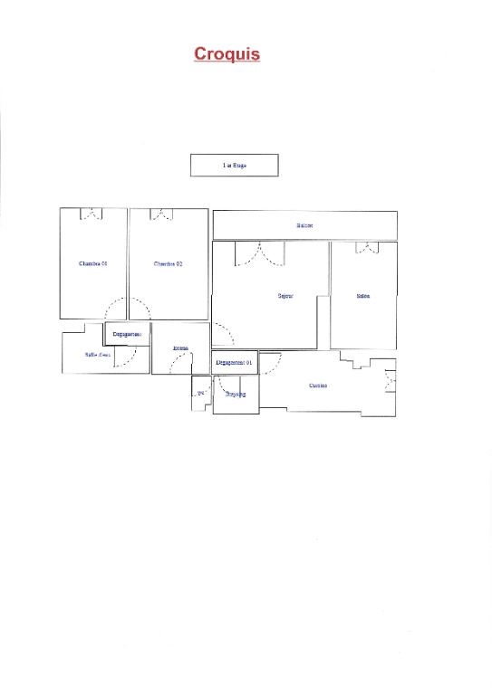 Location appartement 4 pièces 73,45 m2