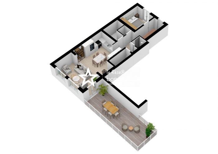 Vente appartement 3 pièces 80 m2
