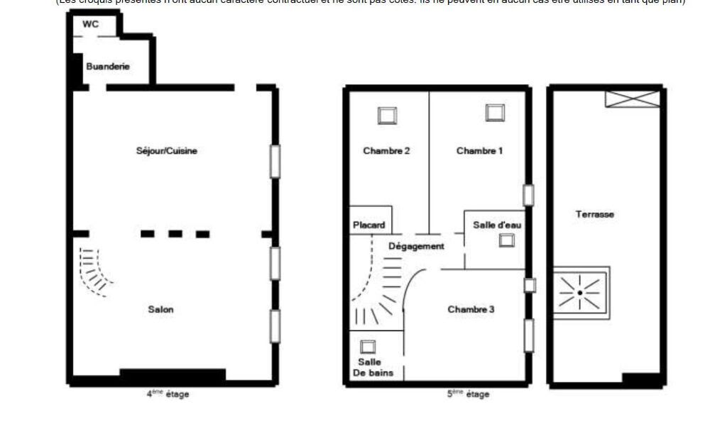 Vente appartement 5 pièces 98 m2