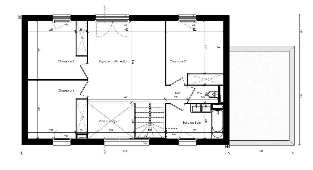 Vente villa 5 pièces 139 m2