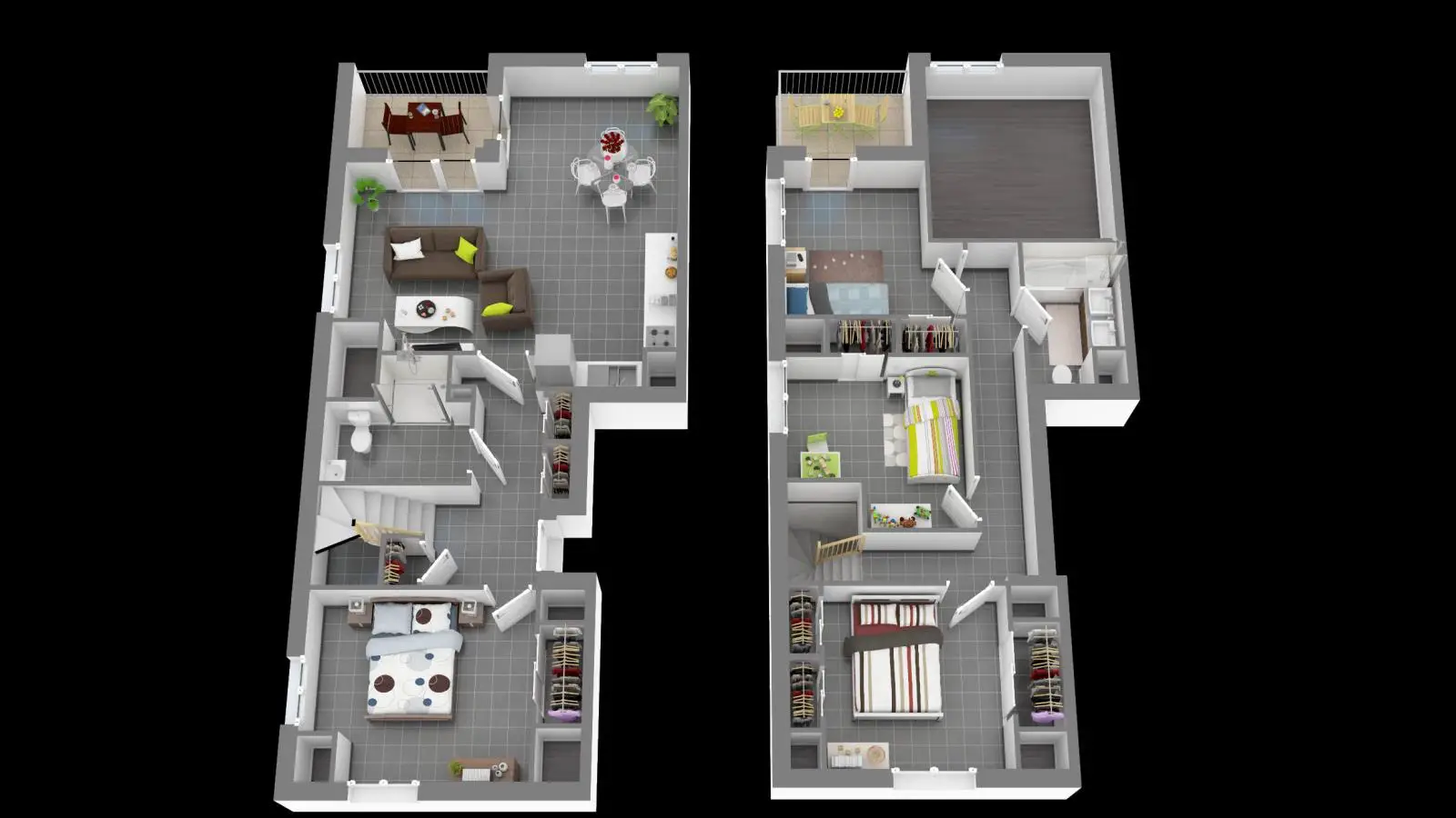 Location appartement 5 pièces 102 m2