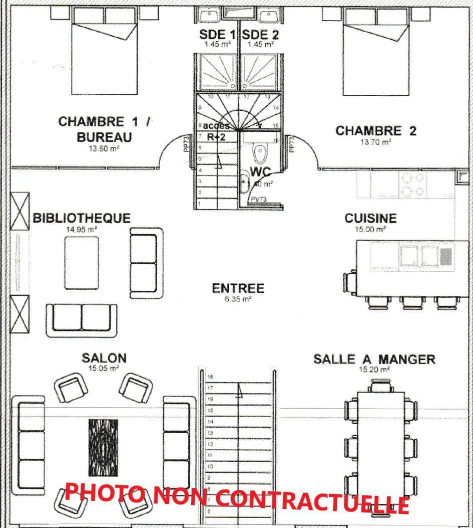 Vente maison 4 pièces 90 m2