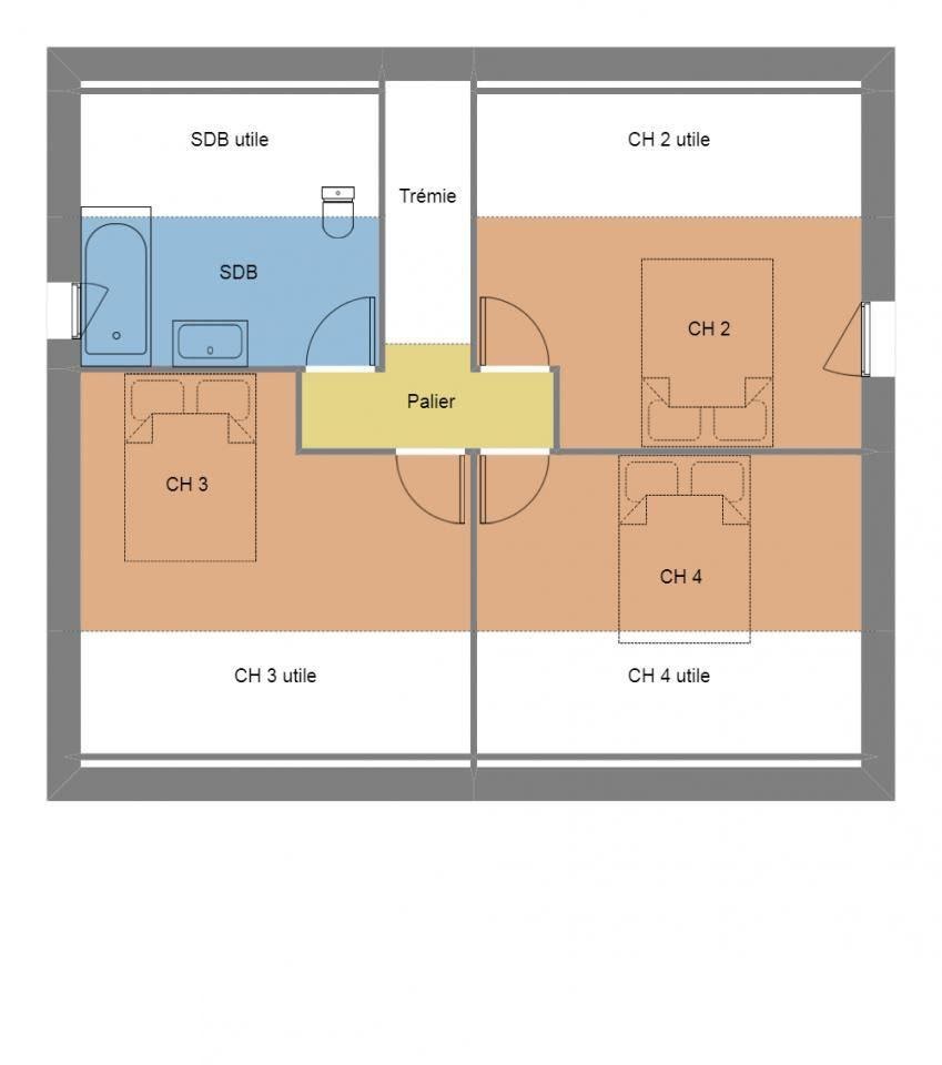 Vente maison 4 pièces 84 m2
