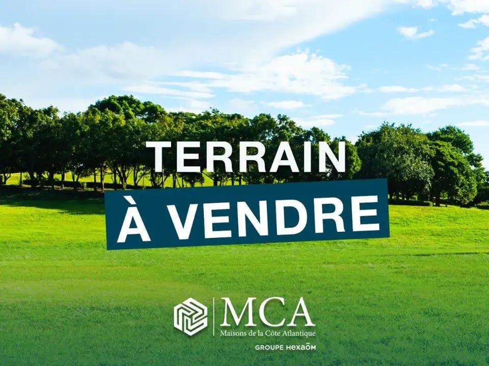 Vente terrain à bâtir 1 000 m2