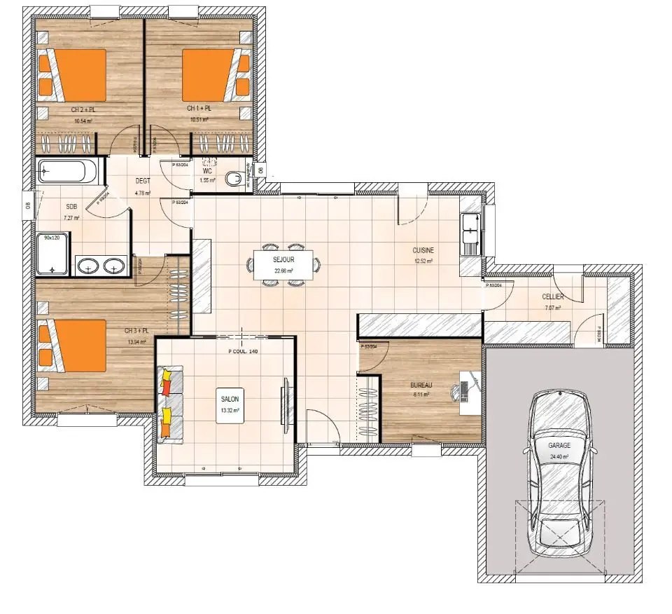 Vente maison 5 pièces 100 m2