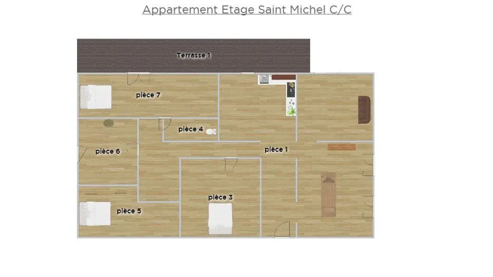 Vente appartement 5 pièces 95 m2