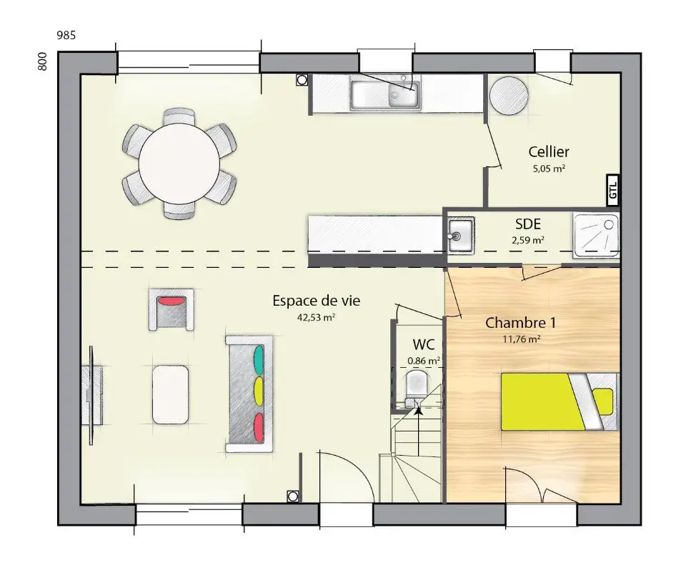 Vente maison 7 pièces 124 m2