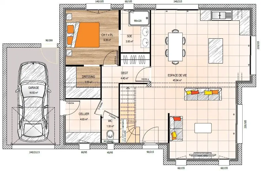 Vente maison 6 pièces 112 m2