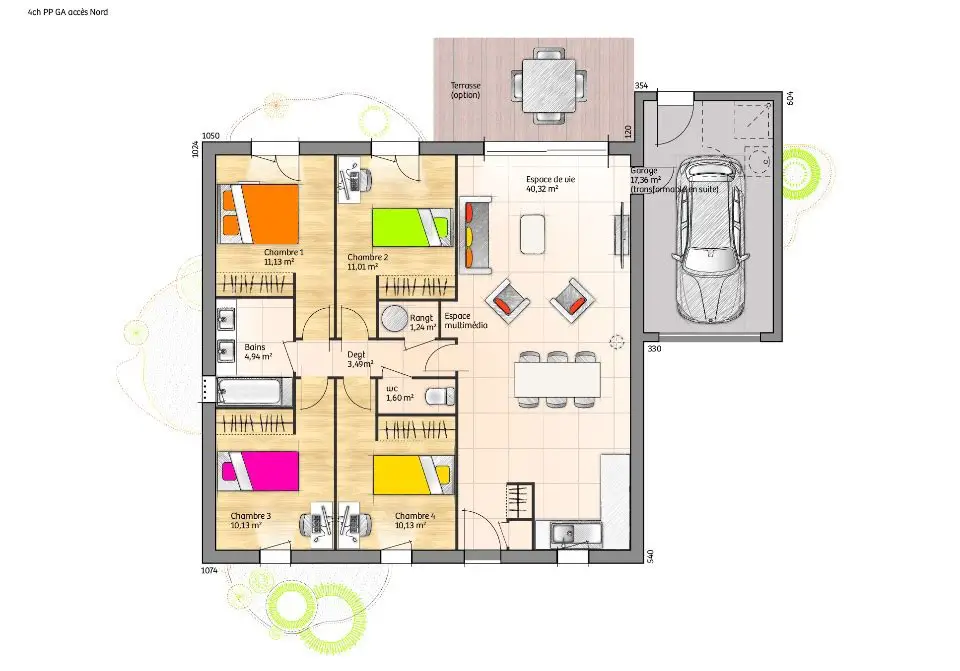 Vente maison 5 pièces 93 m2