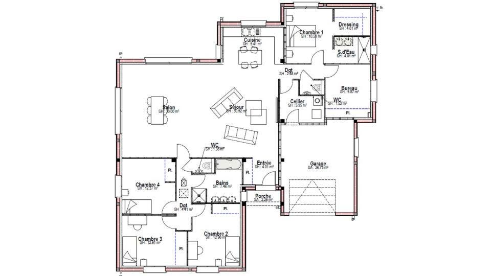 Vente maison 6 pièces 160 m2