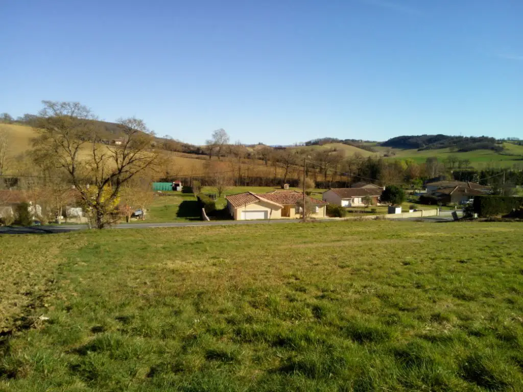 Vente terrain 1 500 m2