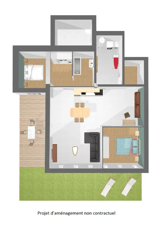 Vente appartement 3 pièces 106 m2