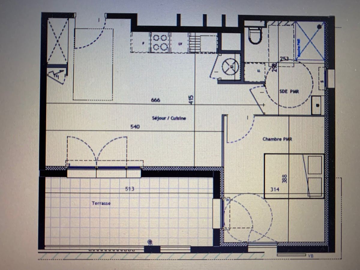 Vente appartement 2 pièces 41 m2