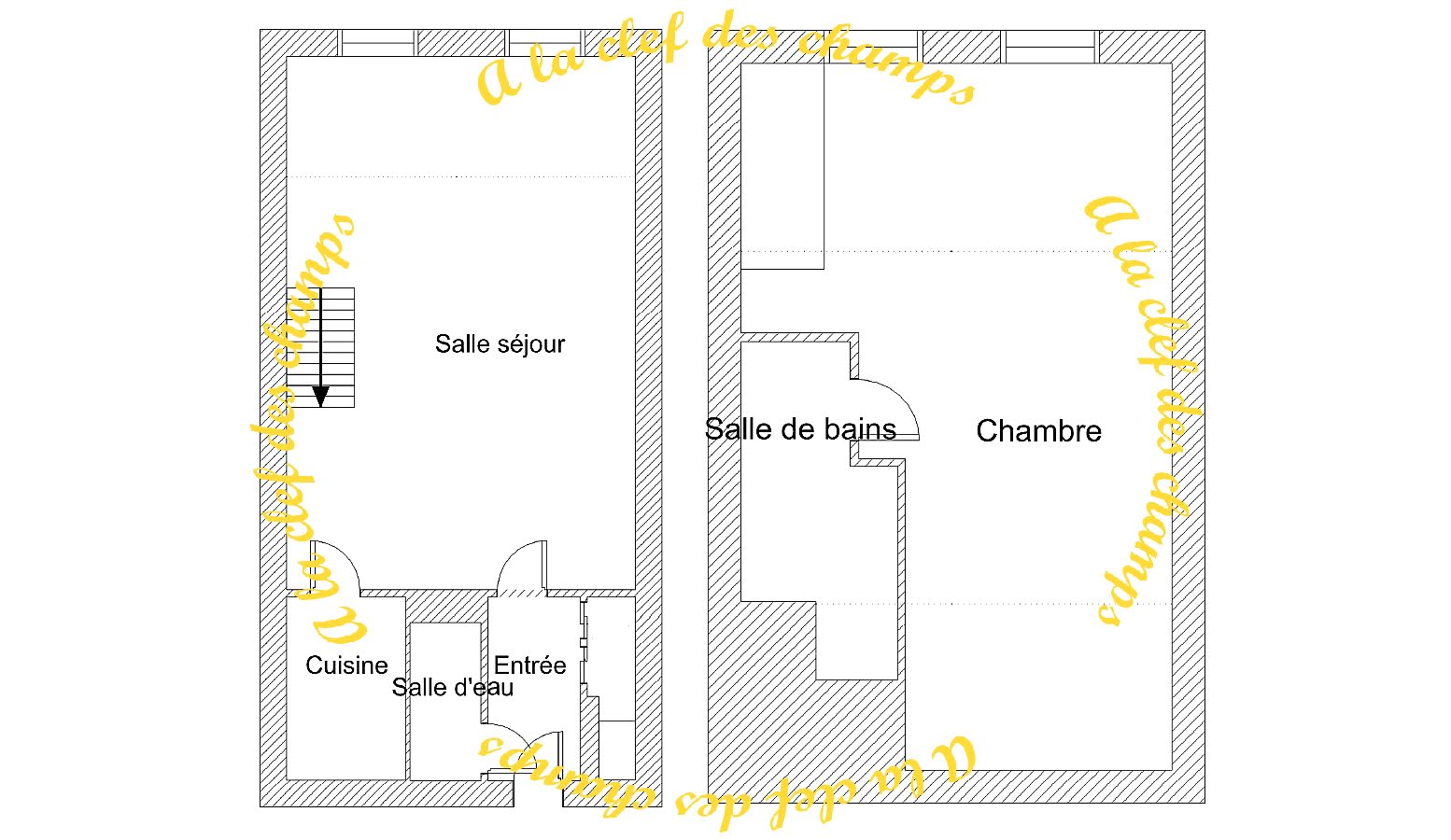 Vente appartement 2 pièces 36 m2