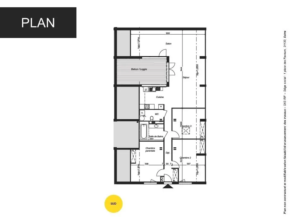 Vente appartement 4 pièces 110 m2