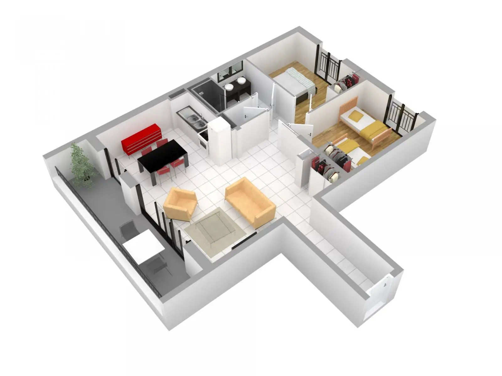 Vente appartement 3 pièces 83,3 m2