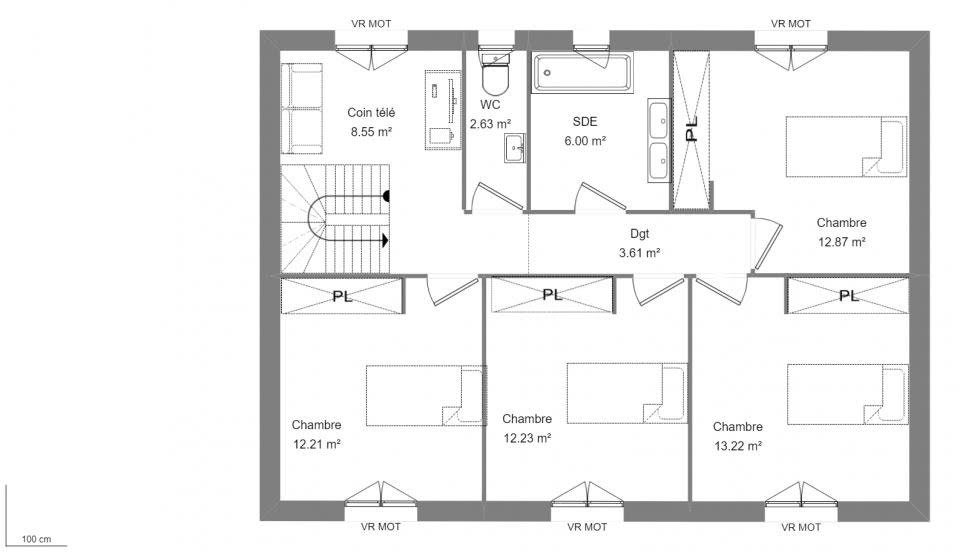 Vente maison 7 pièces 150 m2