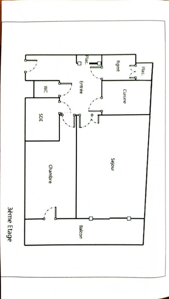 Location appartement 2 pièces 51 m2