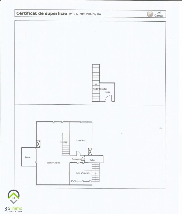 Vente appartement 4 pièces 49,92 m2