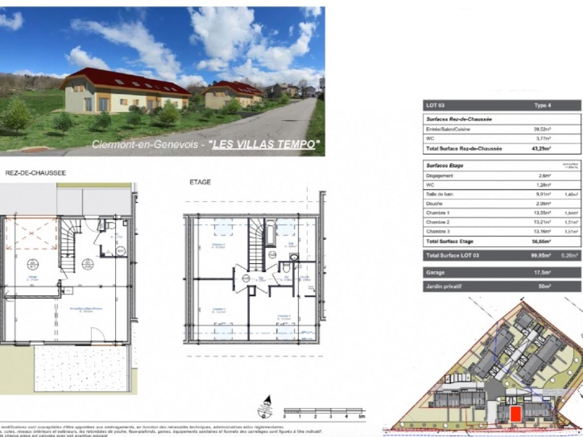 Vente maison 4 pièces 100 m2