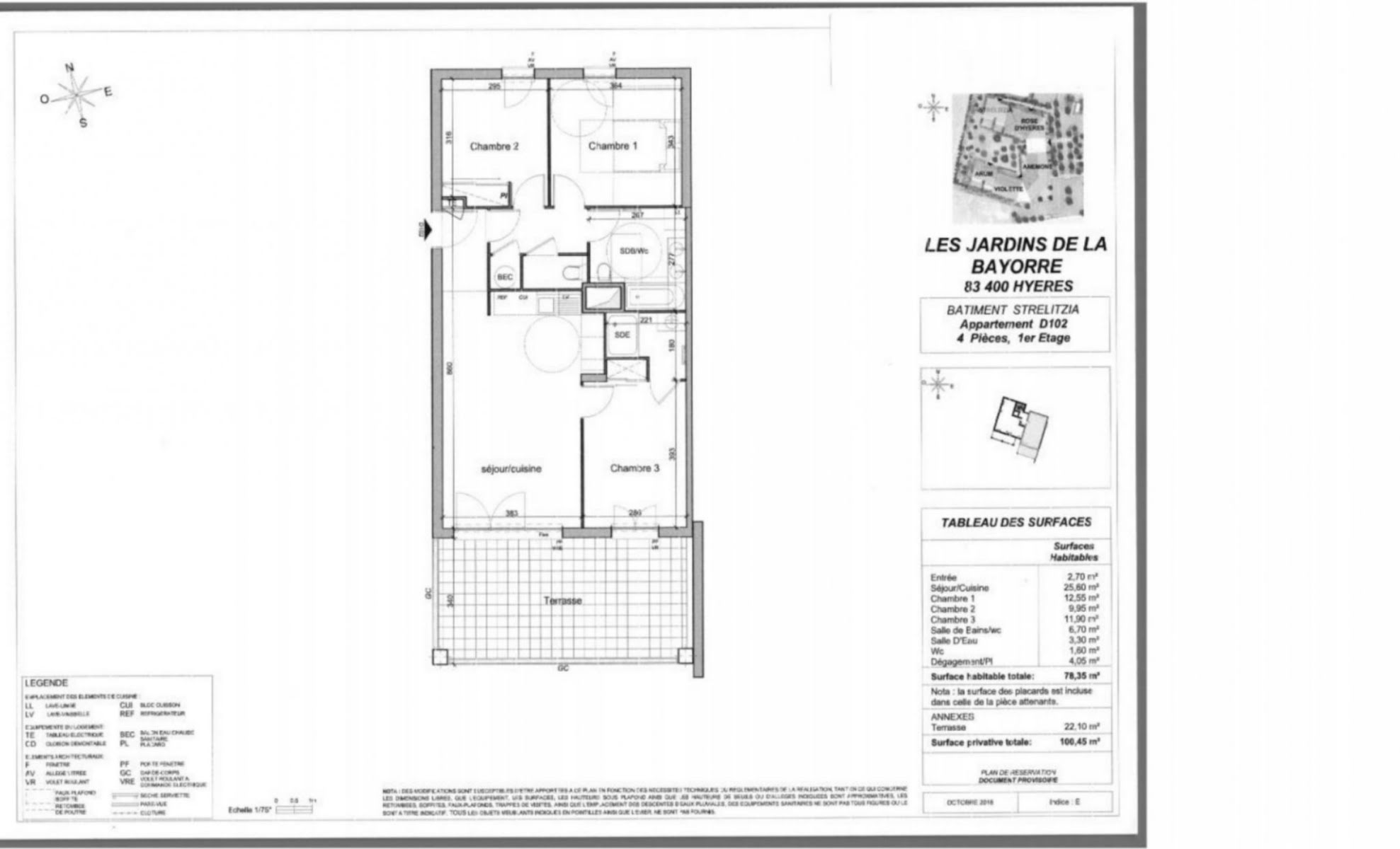 Vente appartement 5 pièces 89,75 m2