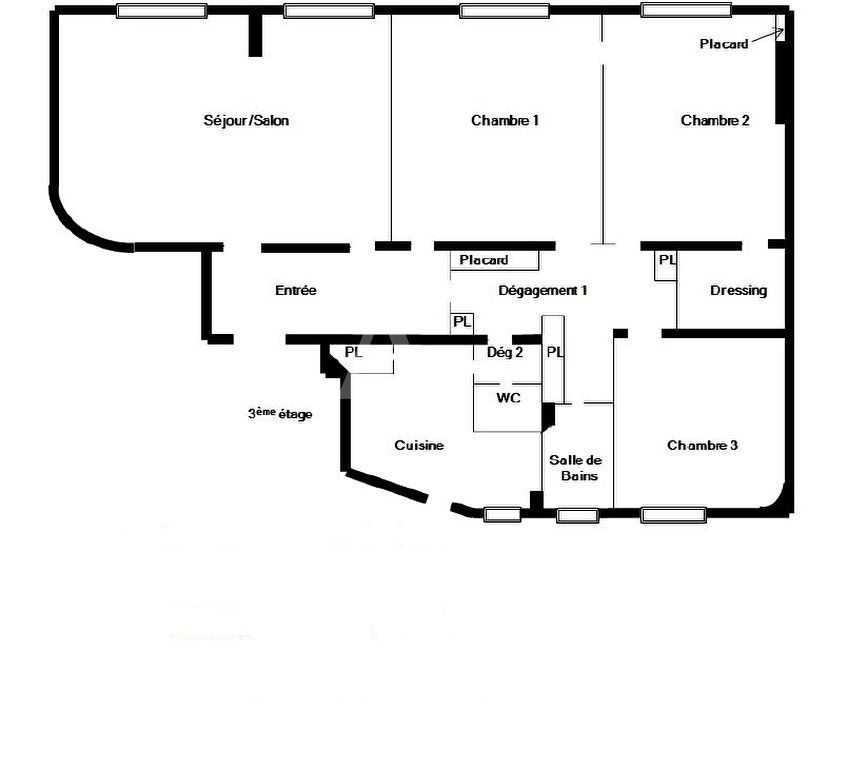 Vente appartement 4 pièces 133,53 m2