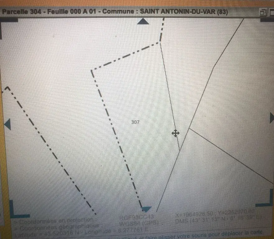 Vente terrain 3 310 m2