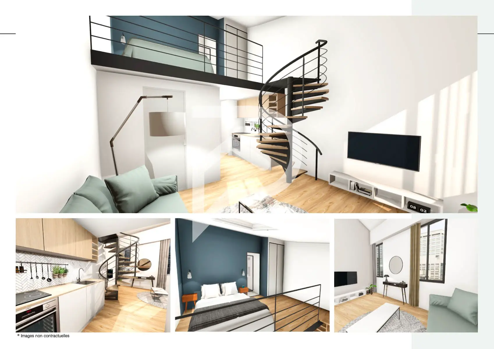 Vente appartement 2 pièces 33,61 m2