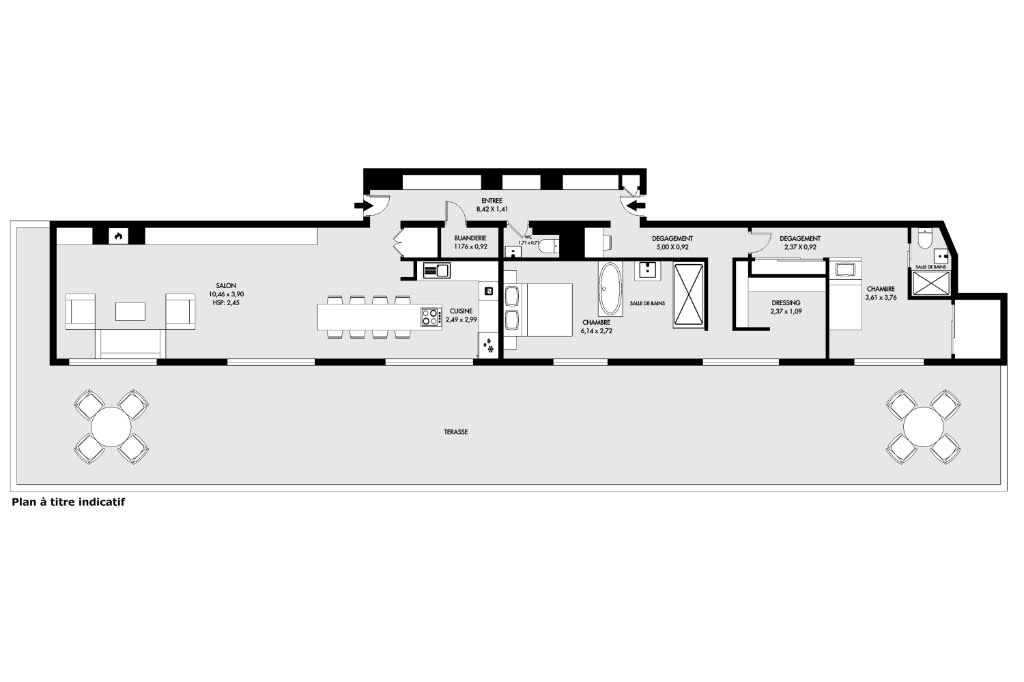 Vente appartement 4 pièces 135 m2